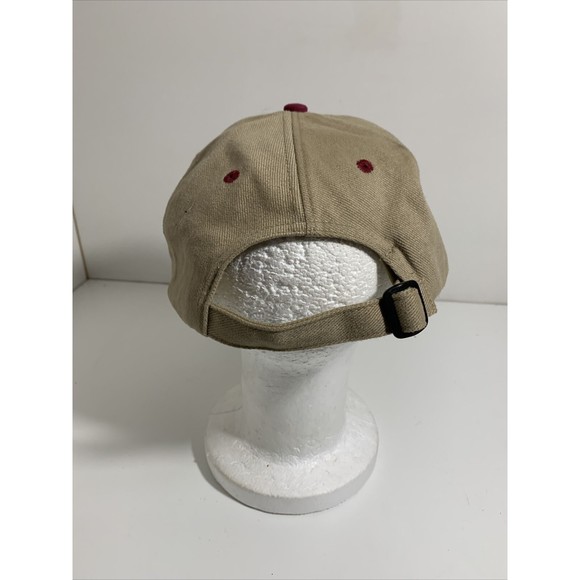 Chrysalis San Sun Tan / Red Adjustable Strap Hat Cap - Picture 5 of 12